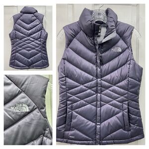 The‎ North Face Aconcagua down insulated 550 puffer vest deep purple women small
